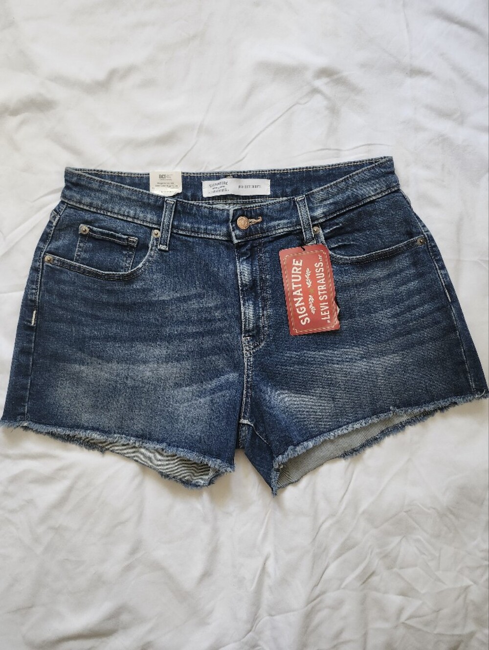 Levi's Signature Women's Denim Shorts - Blue